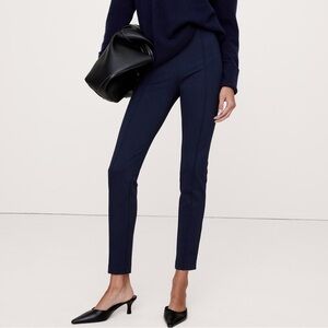NWT! Banana Republic Hyper Navy Blue Skinny Everywhere Ponte Pant - Multiple